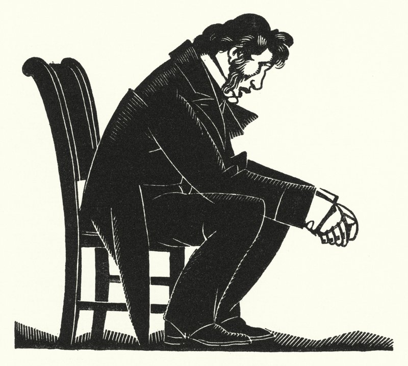 Illustration for Madame Bovary by Gustave Flaubert by John Austen