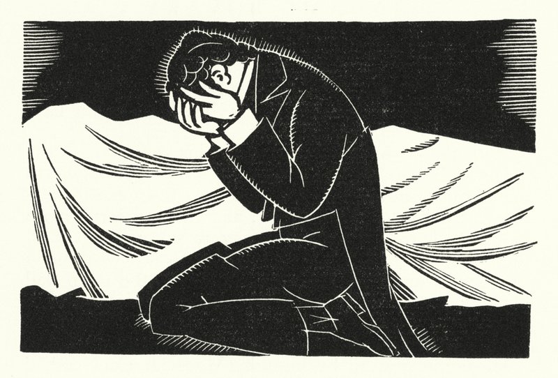 Illustration for Madame Bovary by Gustave Flaubert by John Austen
