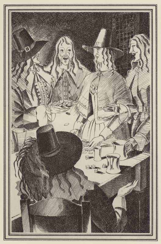 Illustration for Moll Flanders by Daniel Defoe by John Austen