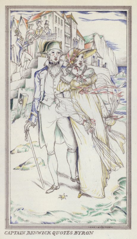 Illustration for Persuasion by Jane Austen by John Austen