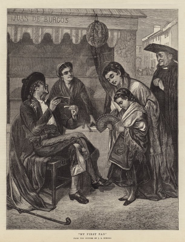 My First Fan by John Bagnold Burgess