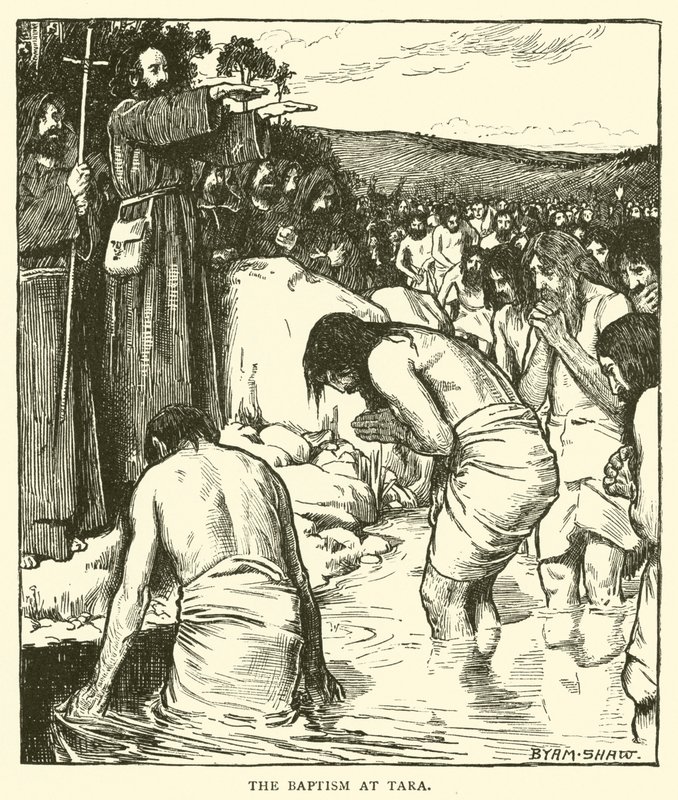 The Baptism at Tara by John Byam Liston Shaw
