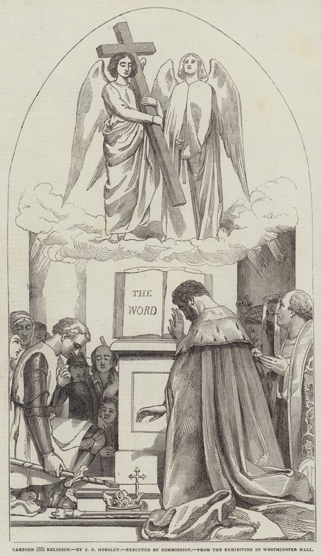 Cartoon, Religion by John Callcott Horsley