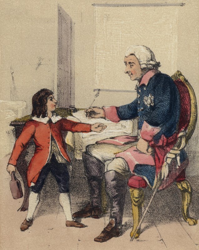 Frederick the Great and His Nephew by John Callcott Horsley