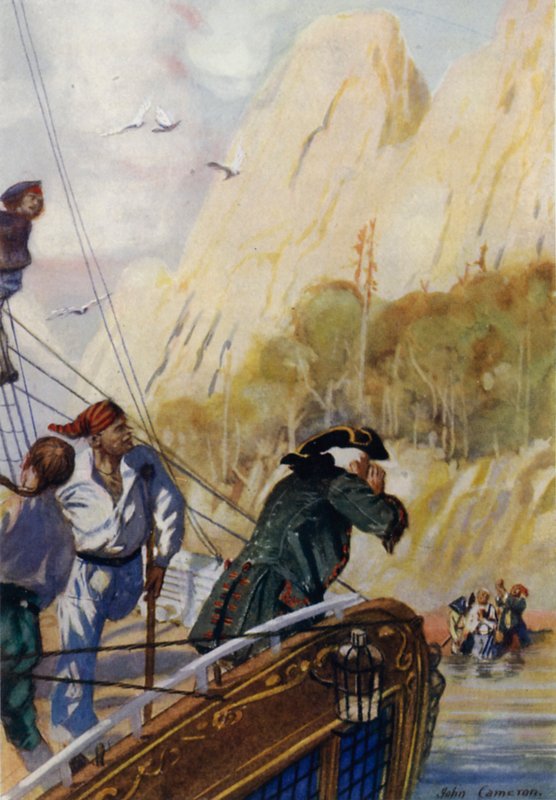 Illustration for Treasure Island by John Cameron