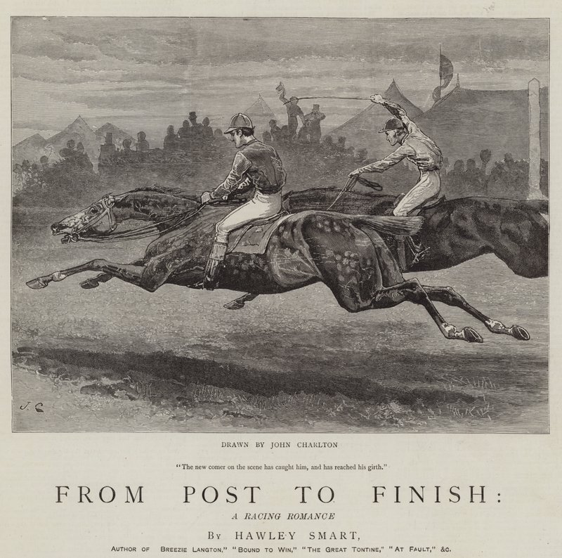 From Post to Finish, a Racing Romance by John Charlton