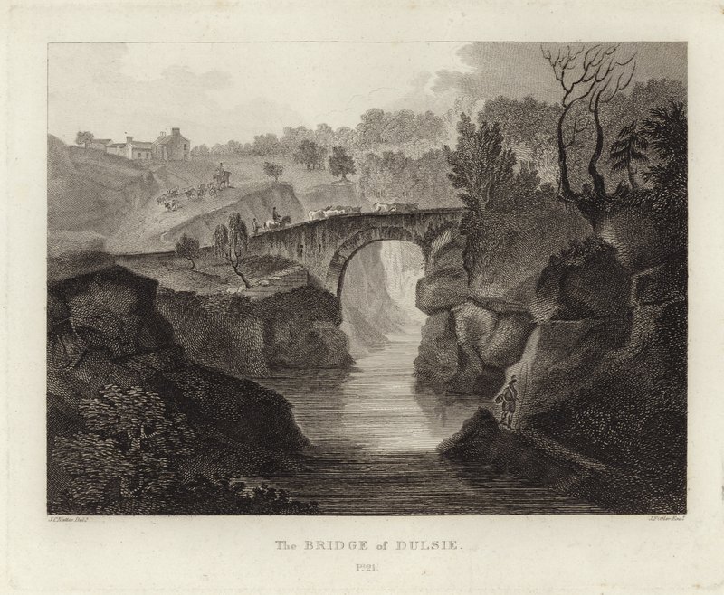 The Bridge of Dulsie by John Claude Nattes