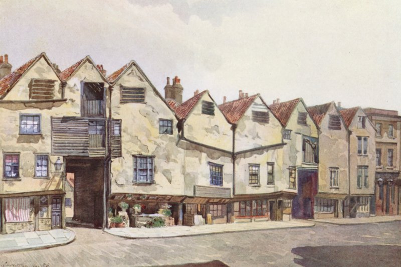 Lost London: Ancient Tenements in Bermondsey Street by John Crowther