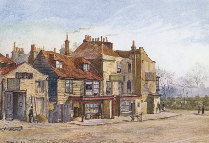 Lost London: Lawrence Street, Chelsea, South-east Corner by John Crowther