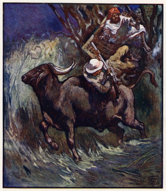At That Moment the Boughs Gave Way with a Crash by John Edwin Noble