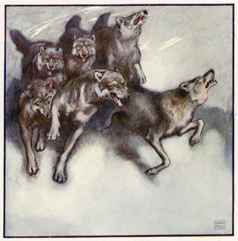 I even felt their very breath and heard their sniffing scent by John Edwin Noble