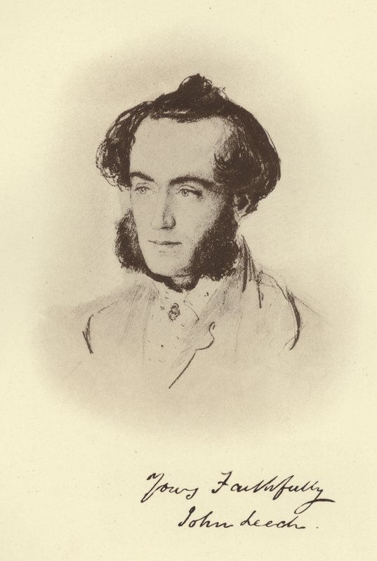 John Leech by John Everett (after) Millais