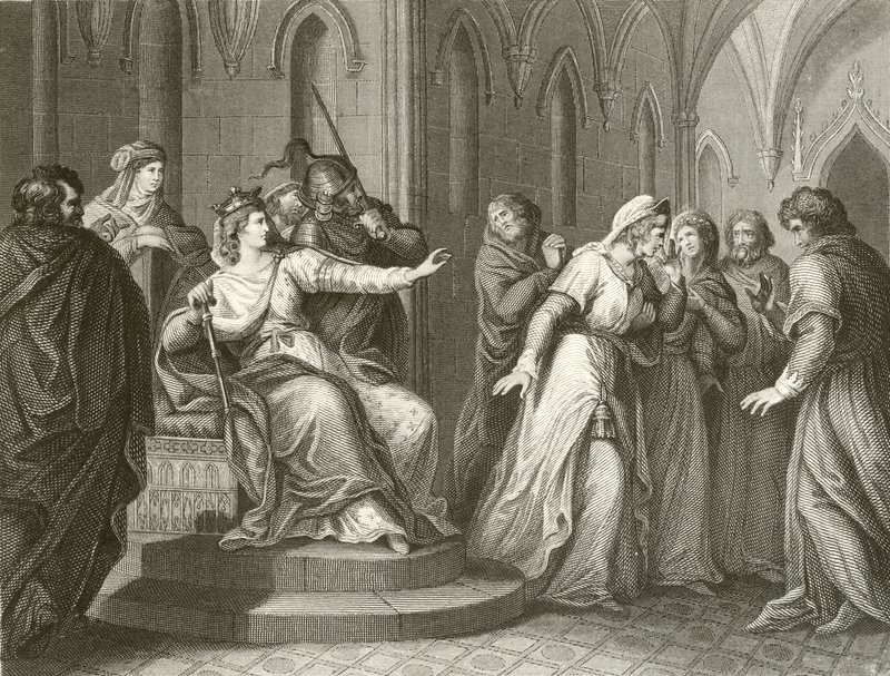 The Empress Matilda Refusing to Release King Stephen by John Francis Rigaud