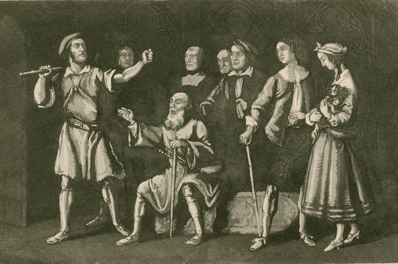 The Smith Threatening Leonard Holt by John Franklin