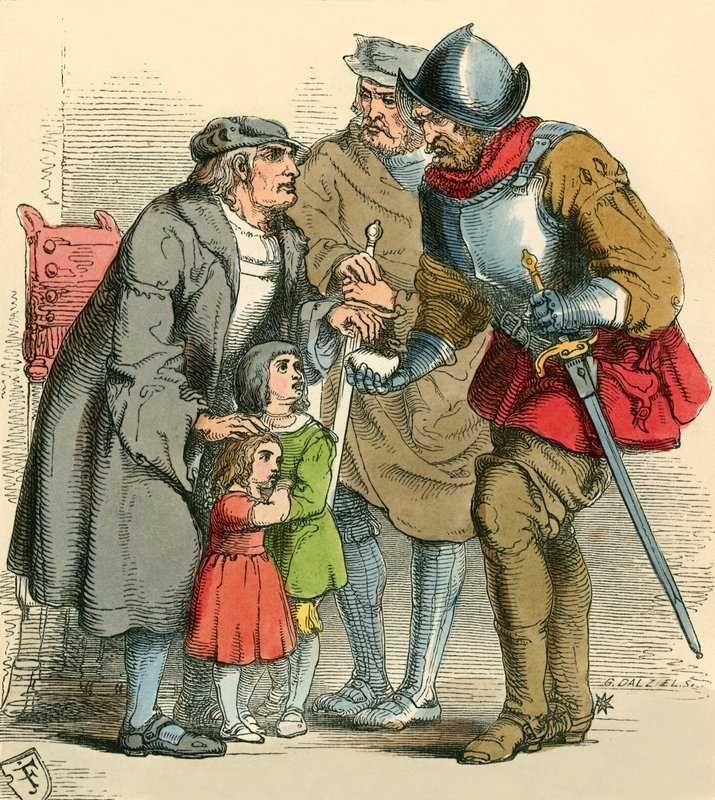 The Children Taken Away by the Ruffians by John Franklin