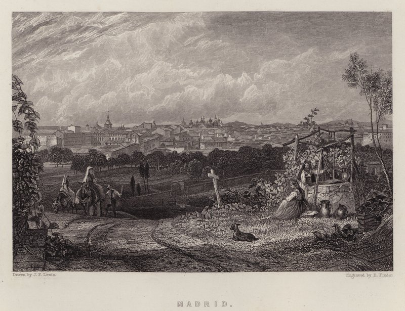 Madrid by John Frederick (after) Lewis