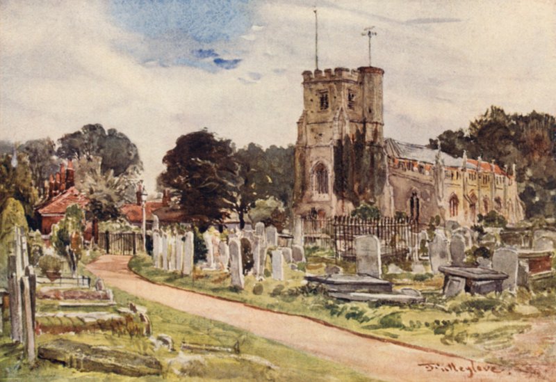 Edmonton Church by John Fulleylove