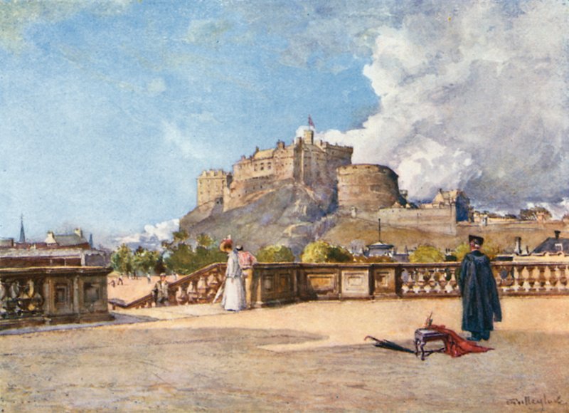 The Castle from the Terrace of Heriot