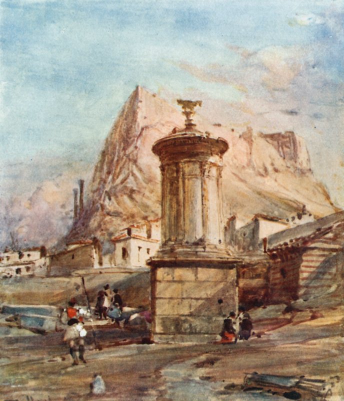 The Choragic Monument of Lysicrates by John Fulleylove