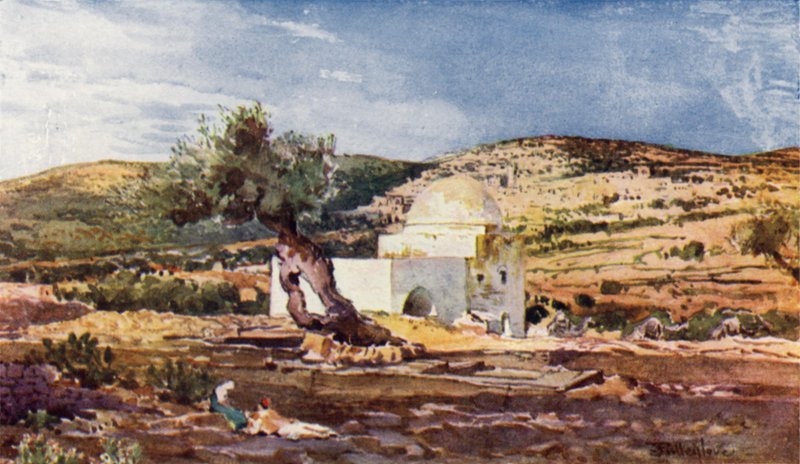 The Tomb of Rachel, on the Road from Jerusalem to Hebron by John Fulleylove