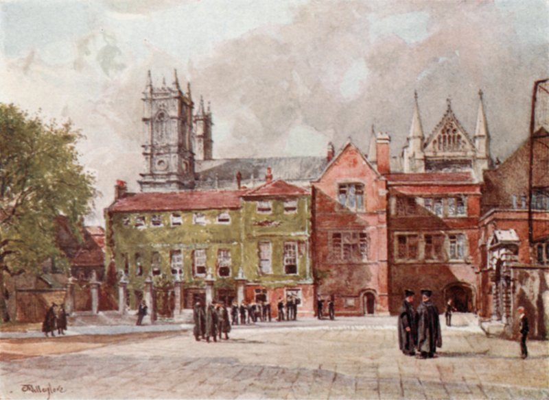 Westminster Abbey, from Westminster School by John Fulleylove