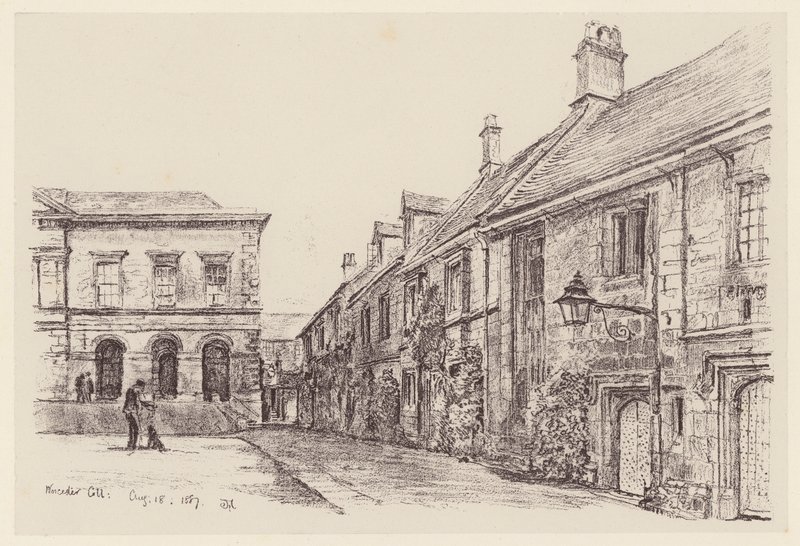 Worcester College by John Fulleylove