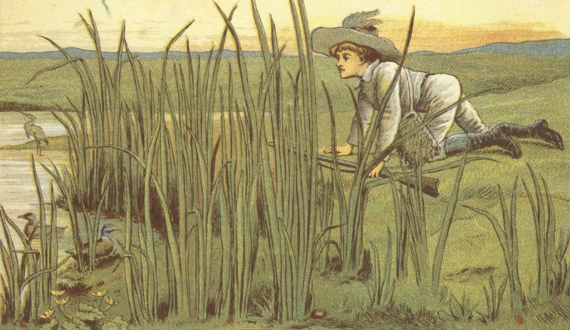 Boy duck shooting by John George (after) Sowerby