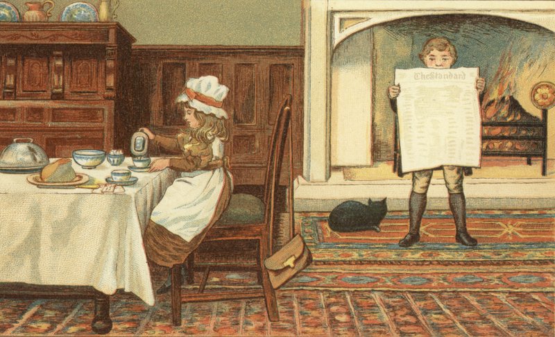 Breakfast by John George (after) Sowerby