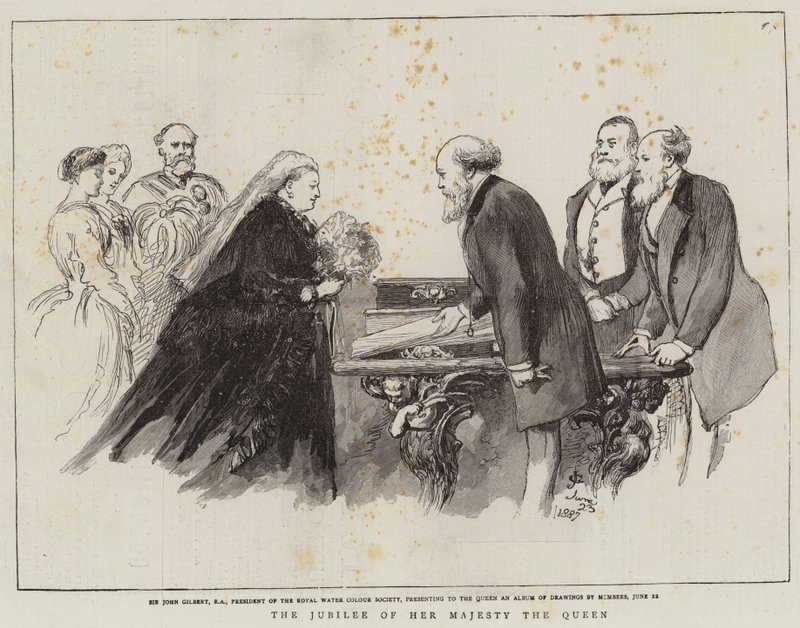 The Jubilee of Her Majesty the Queen by John Gilbert