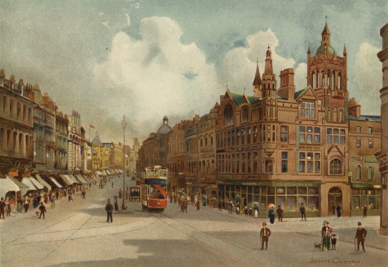 Liverpool: Lord Street, with Church Street in distance by John Glynn