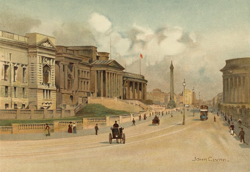 Liverpool: William Brown Street, Technical School, Museum and Free Library by John Glynn