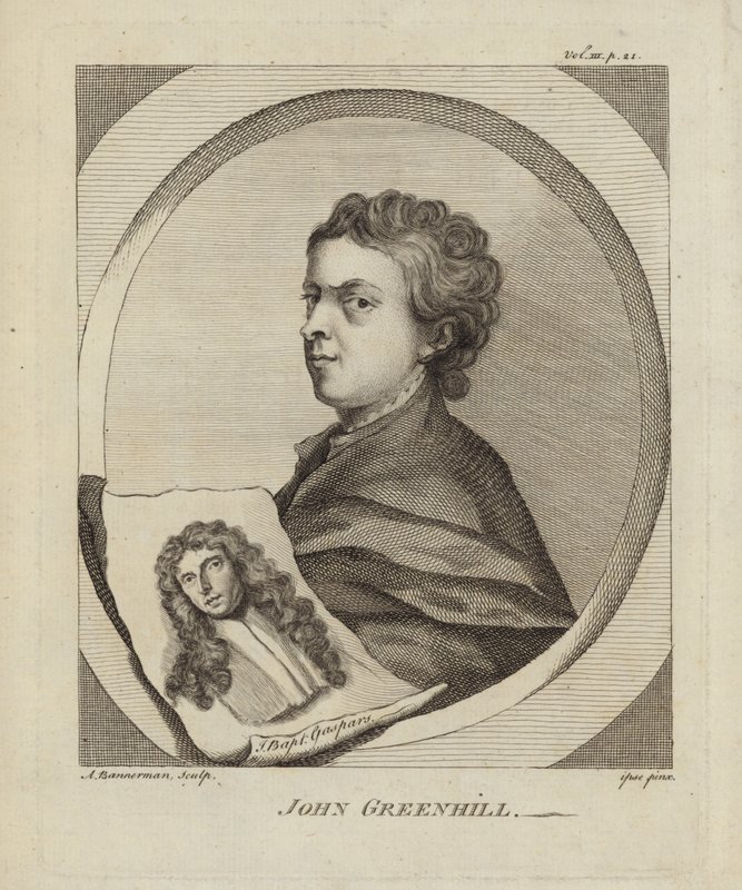 John Greenhill, English portrait painter by John Greenhill