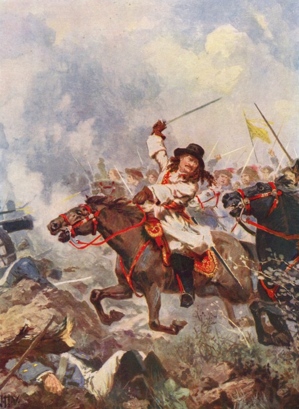 Frederick William, the Great Elector, at Fehrbellin by John Harris Valda