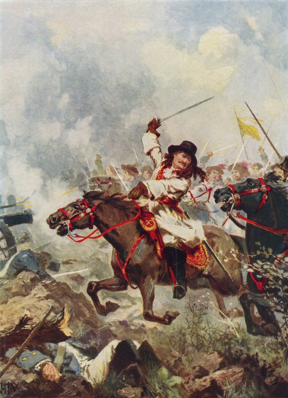 Frederick William, the Great Elector, at Fehrbellin by John Harris Valda