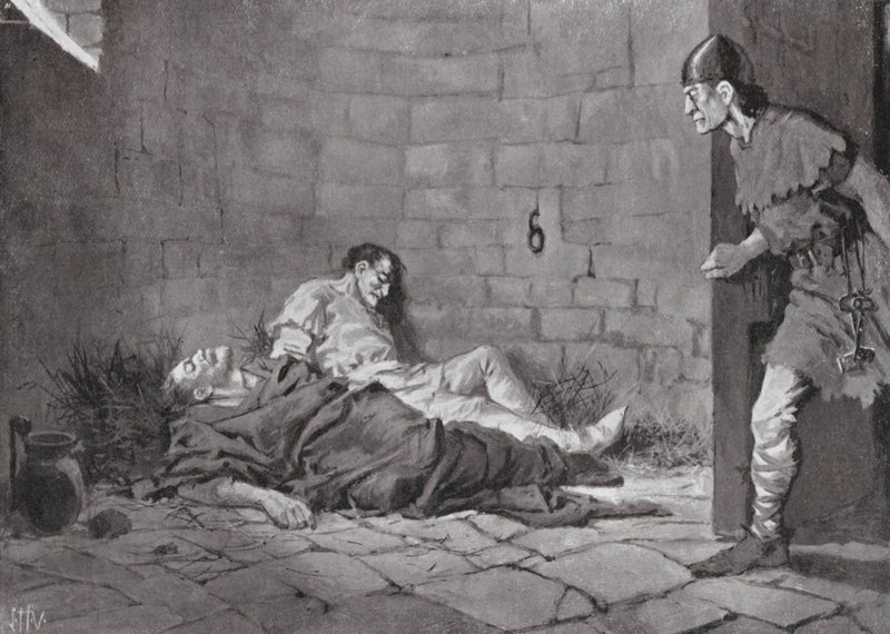Imprisonment and Death of Dukes Erik and Valdemar by John Harris Valda