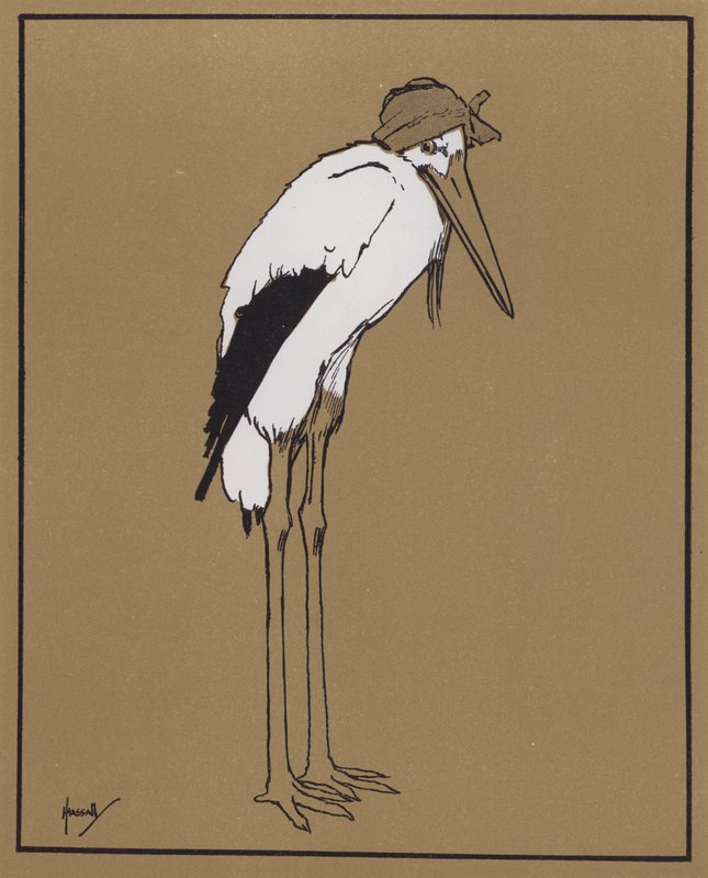 But supposing the Stork has a sick headache? by John Hassall