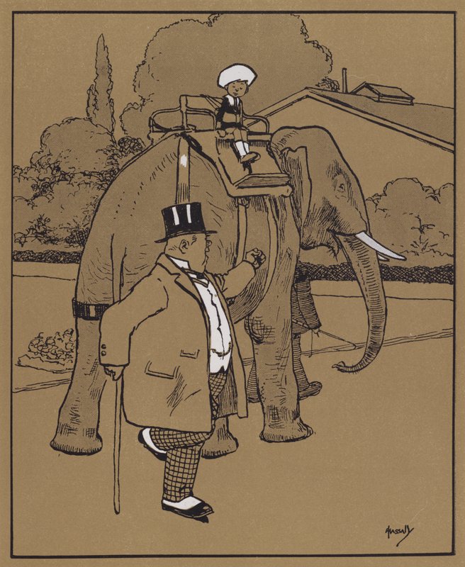 He called the elephant a dumb beast, or something by John Hassall
