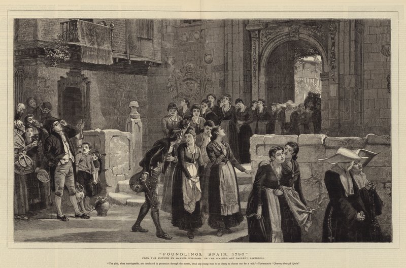 Foundlings, Spain by John Haynes Williams