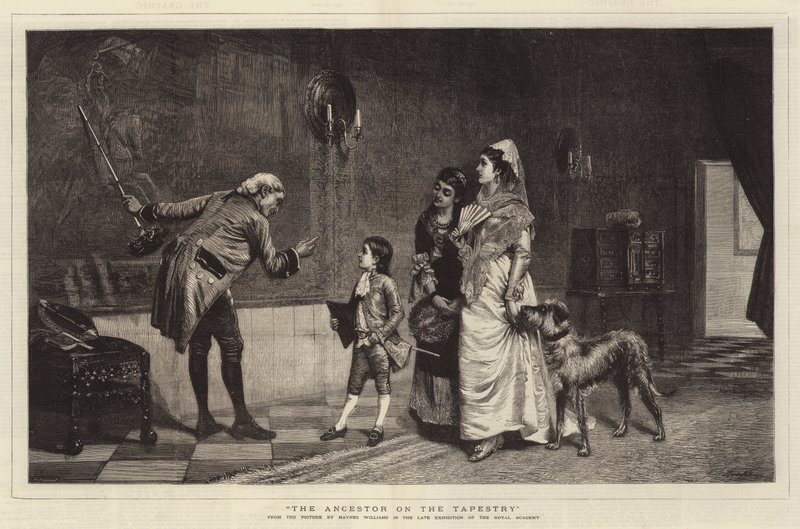 The Ancestor on the Tapestry by John Haynes Williams
