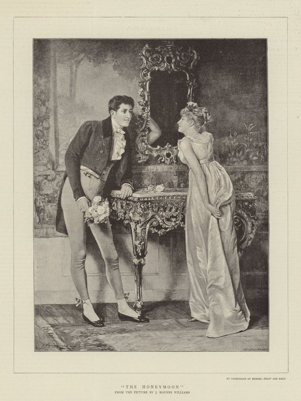 The Honeymoon by John Haynes Williams