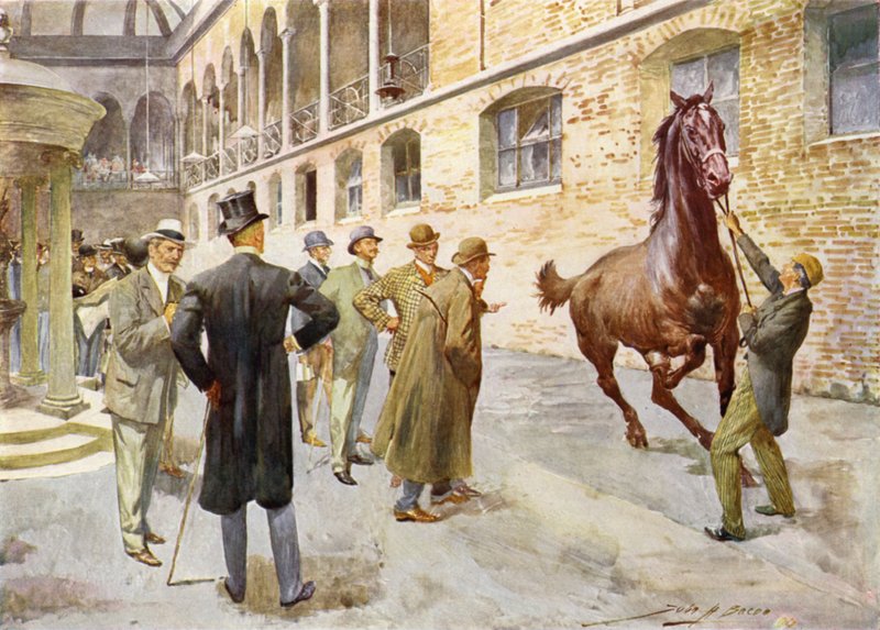 A scene at Tattersall
