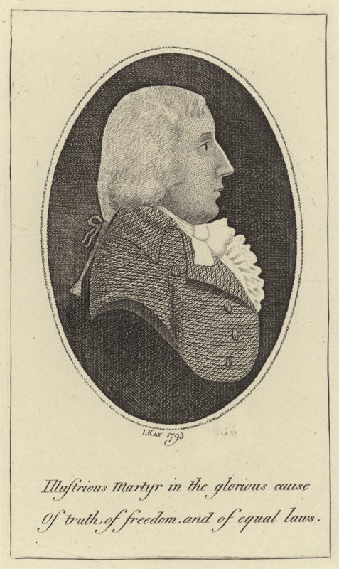 Portrait of Thomas Muir by John Kay