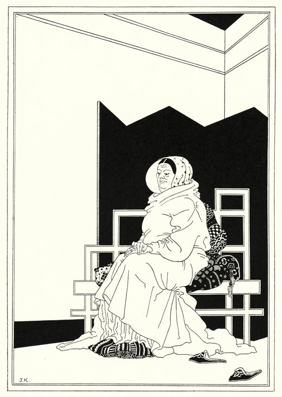Illustration for The Story of Aladdin and the Wonderful Lamp by John Kettelwell