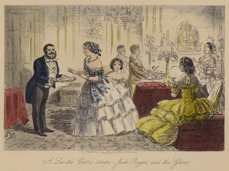 A Lee-tle Contre-temps, Jack Rogers and the Glove by John Leech