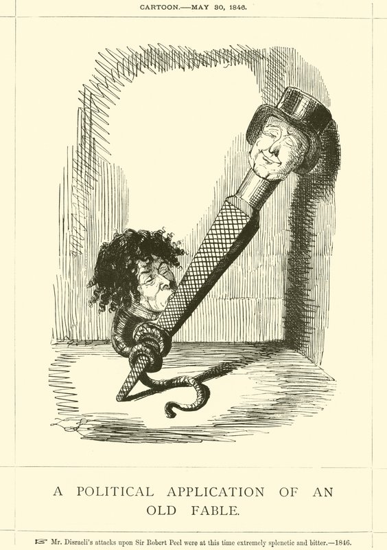 A Political Application of an Old Fable by John Leech