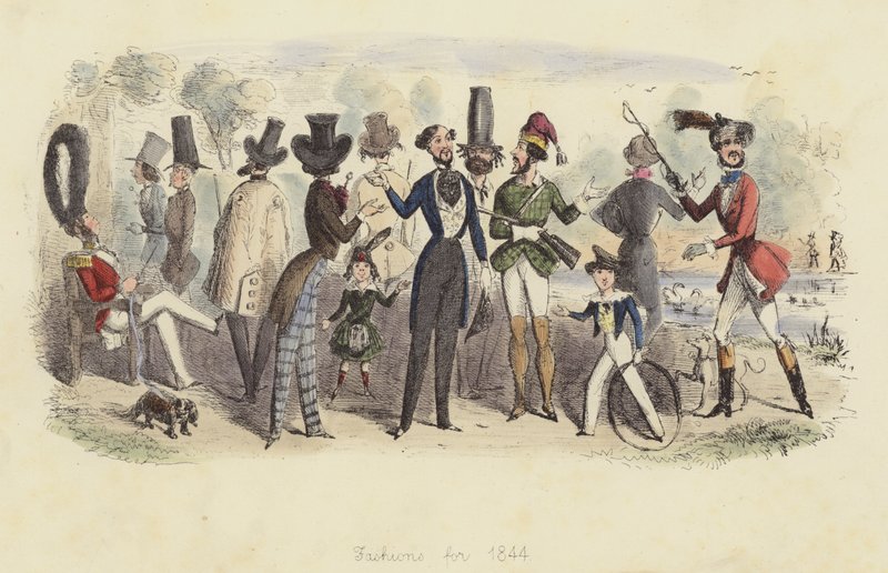 Fashions for 1844 by John Leech