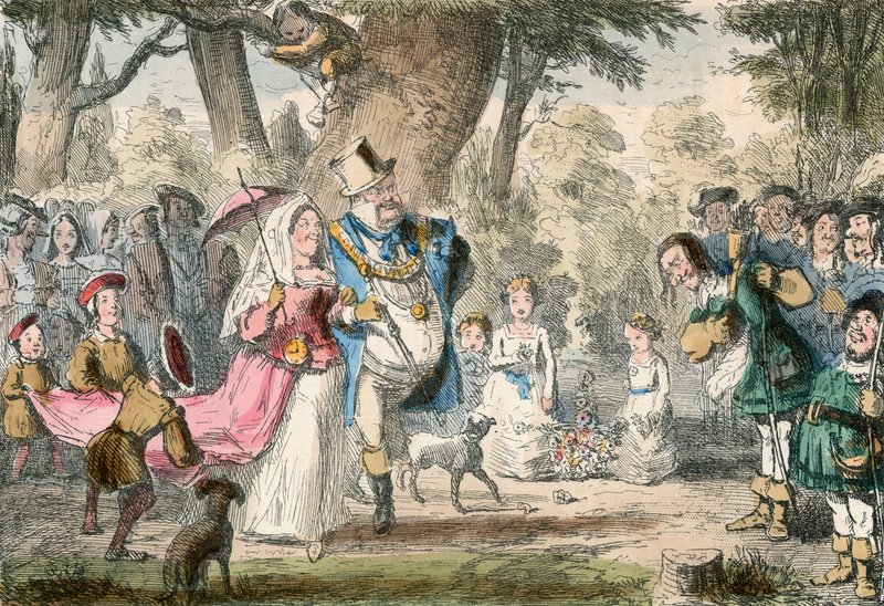 Henry VIII and His Queen 
