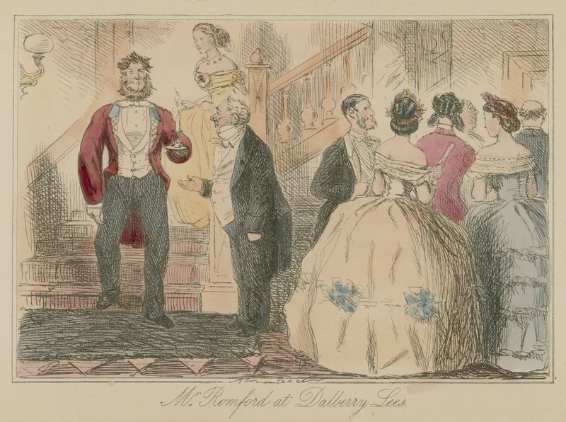Mr. Romford at Dalberry Lees by John Leech