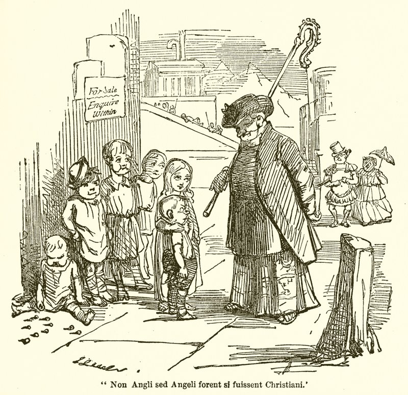 Non Angli Sed Angeli Forent Si Fuissent Christiani by John Leech