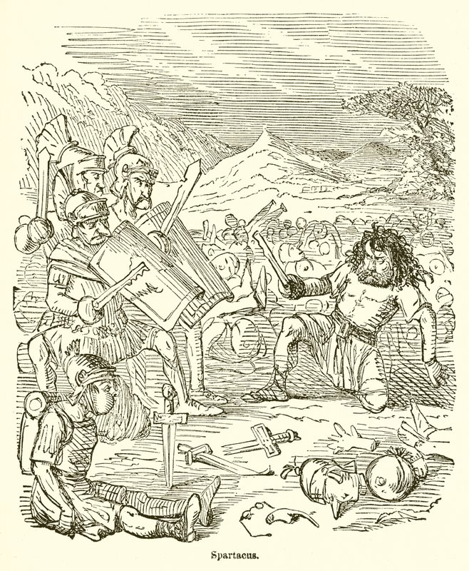Spartacus by John Leech
